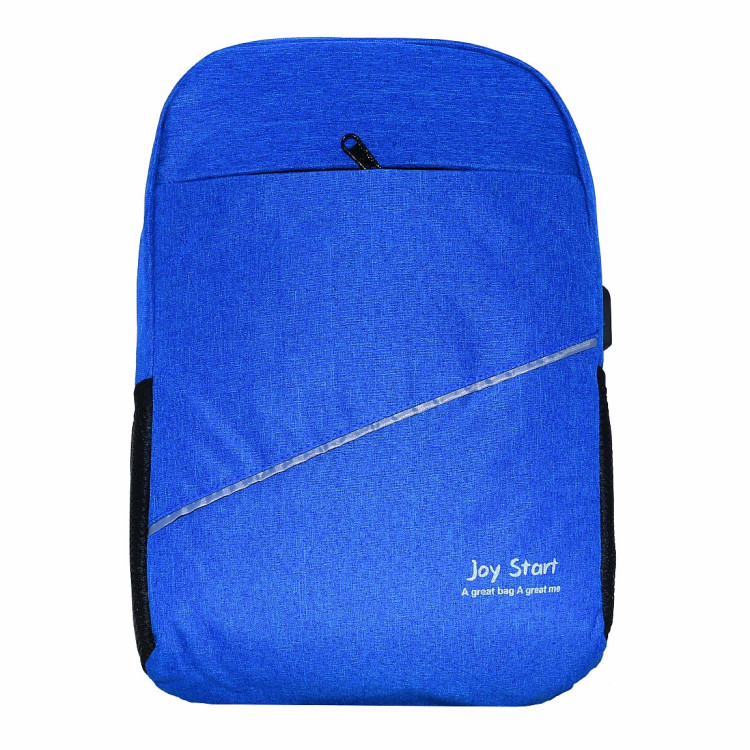 Рюкзак; 45*29*13см; синій; п/е; з роз'ємом для USB зарядки; арт. F18-22/1_синій; VGR
