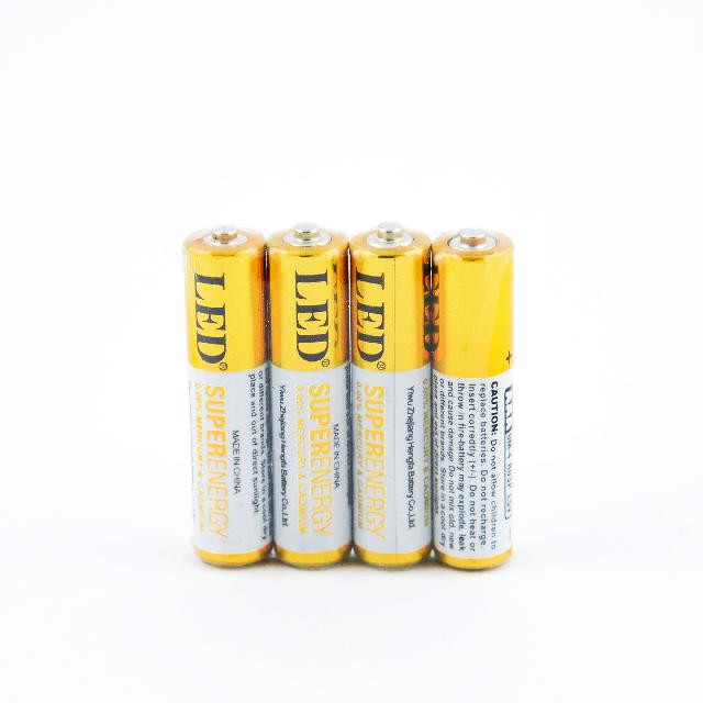 Батарейки сольові, АAА; 4 шт в уп.; арт. R03; KLERK - фото №1