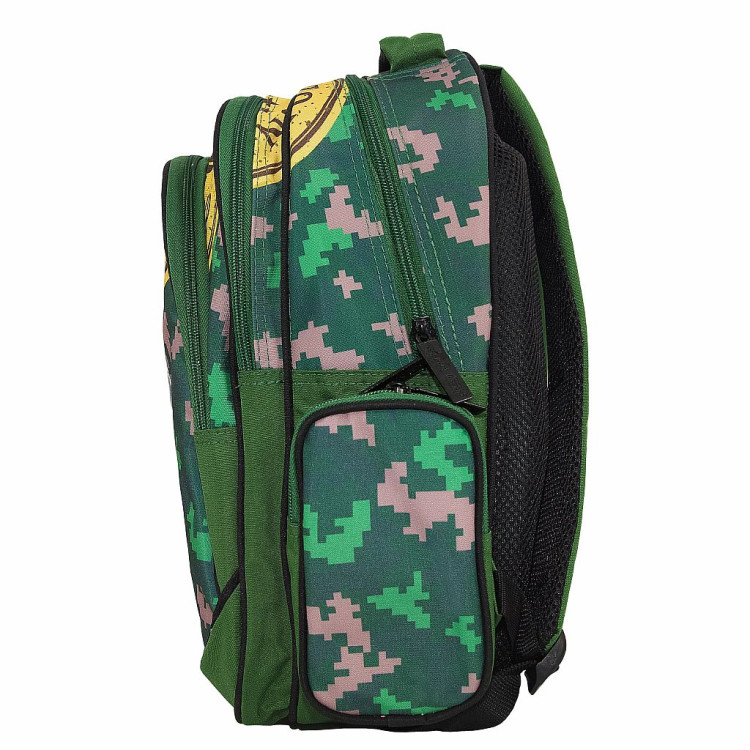 Рюкзак з пеналом і ланчбоксом; 41*34*18/22*12*7/26*20*10см; зелений 