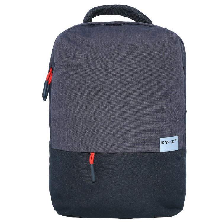 Рюкзак; 42*28*11см; сірий; п/е; з роз'ємом для USB зарядки; арт. ZL-2/3_сірий; VGR - фото №1