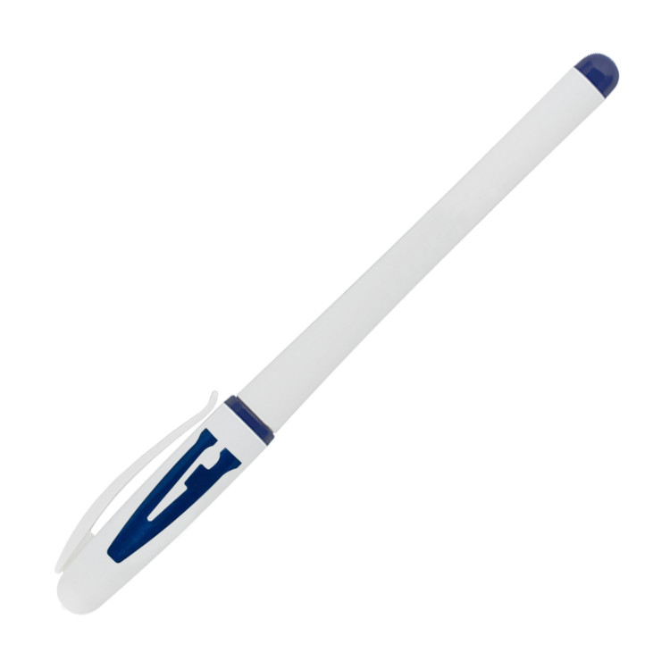 Ручка гел.; 0.5мм; стрижень син.; арт. KL0128-BL; KLERK - фото №1