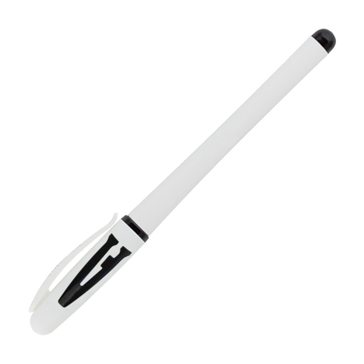 Ручка гел.; 0.5мм; стрижень чорн.; арт. KL0128-B; KLERK - фото №1