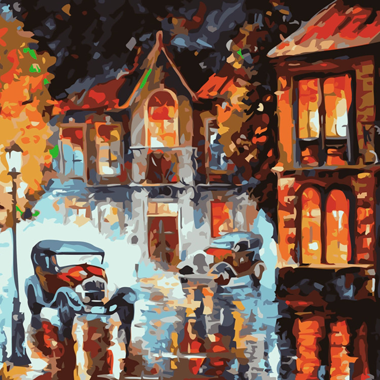 Картина для малювання за номерами 40*50 см. в картон. короб. пенз. фарби. арт. VR25152, VGR - фото №1