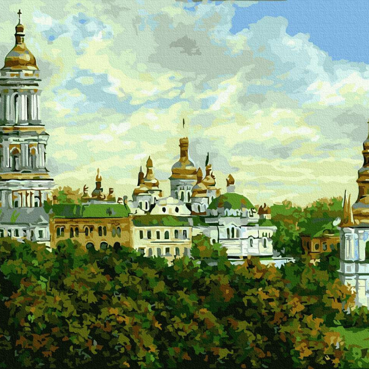 Картина для малювання за номерами 40*50 см. в картон. короб. пенз. фарби. арт. VR25201, VGR - фото №1