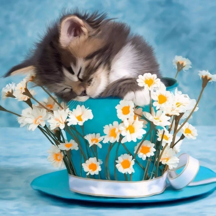 Картина для малювання за номерами 40*50 см. в картон. короб. пенз. фарби. арт. VR25203, VGR - фото №1