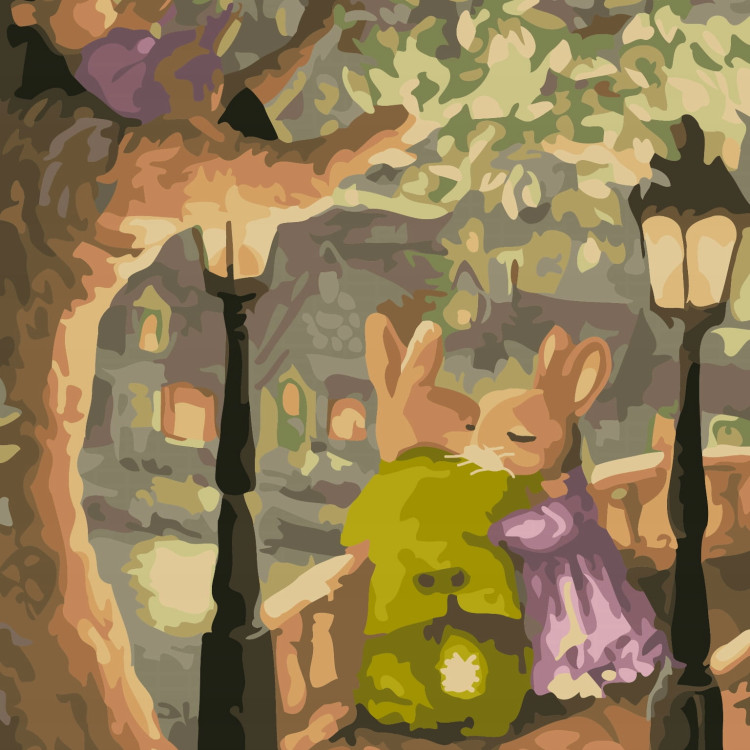 Картина для малювання за номерами 40*50 см. в картон. короб. пенз. фарби. арт. VR25212, VGR - фото №1