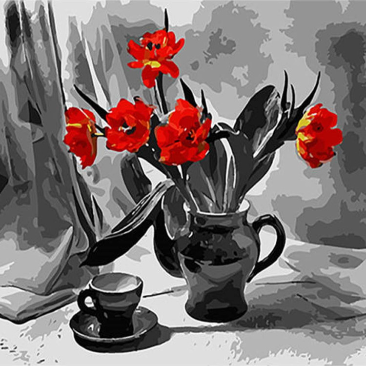 Картина для малювання за номерами 40*50 см. в картон. короб. пенз. фарби. арт. VR25228, VGR - фото №1