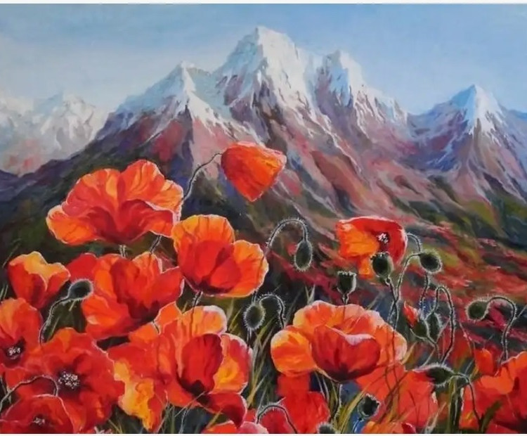 Картина для малювання за номерами 40*50 см. в картон. короб. пенз. фарби. арт. VR25286, VGR - фото №1