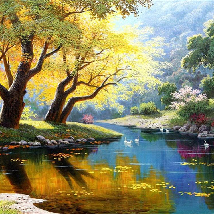 Картина для малювання за номерами 40*50 см. в картон. короб. пенз. фарби. арт. VR25292, VGR - фото №1