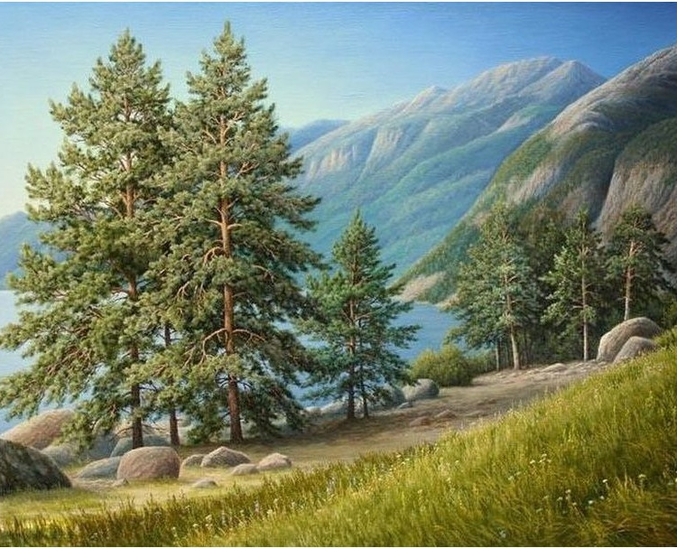 Картина для малювання за номерами 40*50 см. в картон. короб. пенз. фарби. арт. VR25301, VGR - фото №1