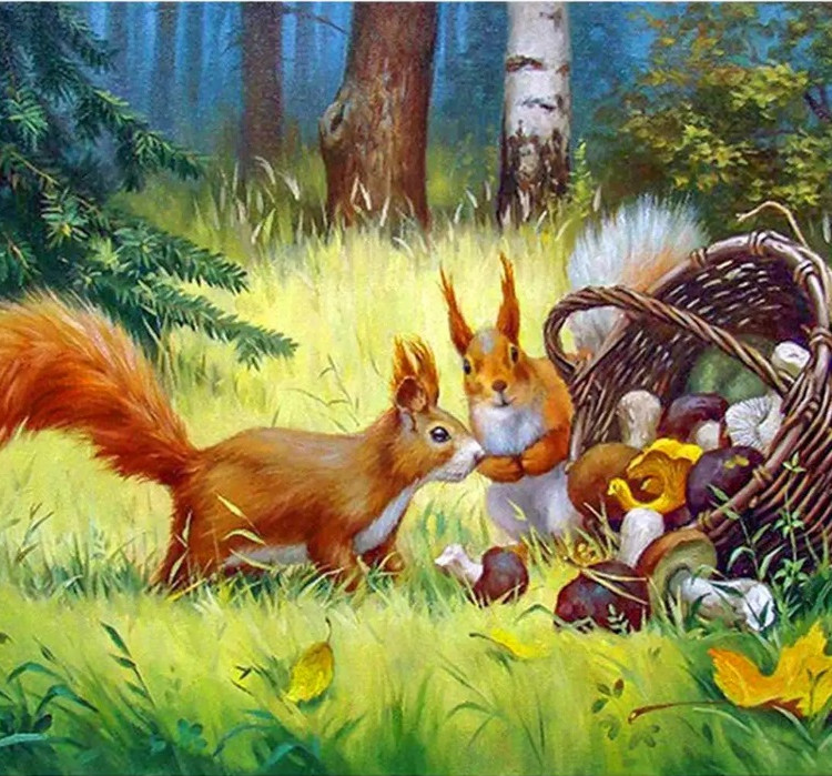 Картина для малювання за номерами 40*50 см. в картон. короб. пенз. фарби. арт. VR25307, VGR - фото №1