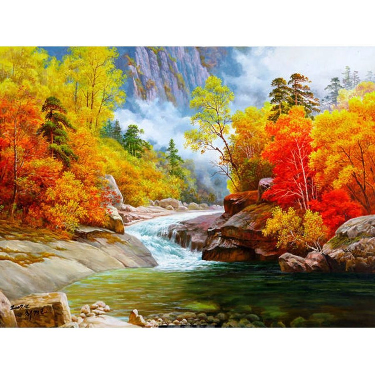 Картина для малювання за номерами 40*50 см. в картон. короб. пенз. фарби. арт. VR25329, VGR - фото №1