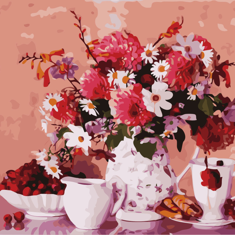 Картина для малювання за номерами 40*50 см. в картон. короб. пенз. фарби. арт. VR25349, VGR - фото №1