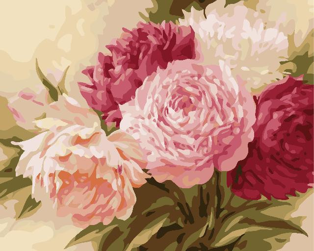 Картина для малювання за номерами 40*50 см. в картон. короб. пенз. фарби. арт. VR25378, VGR - фото №1