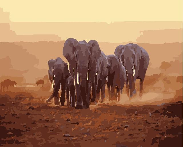 Картина для малювання за номерами 40*50 см. в картон. короб. пенз. фарби. арт. VR25384, VGR - фото №1