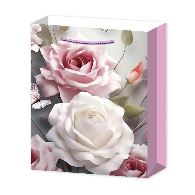 Пакет паперовий для подарунків; 4 дизайни; розмір: 31*40*12см; арт. AG2111, ANGEL GIFTS - фото №1