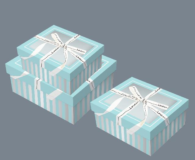 Коробка подарункова; 20.5*14*7.5 см.; арт. AG2501-3; ANGEL GIFTS - фото №1