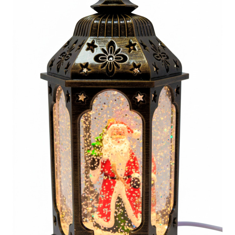 Ліхтар новорічний Вінтажний 6-гранний 