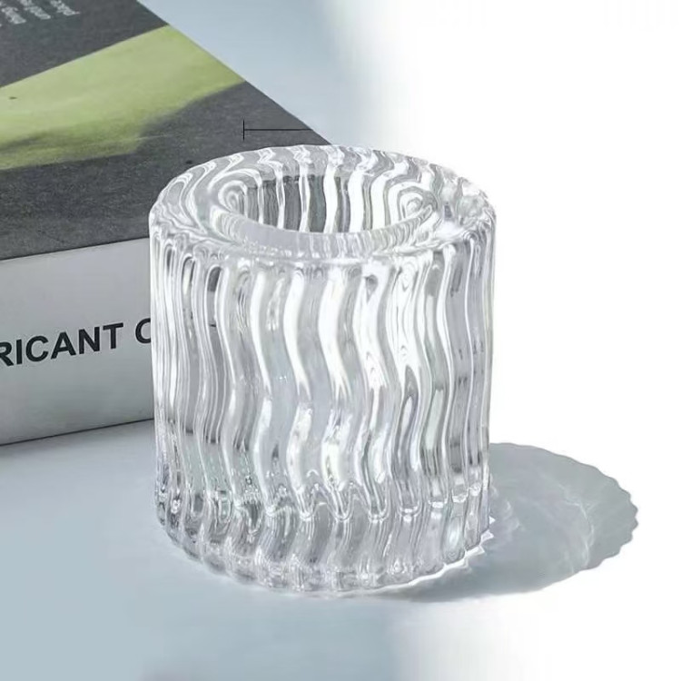 Підсвічник; 5*5 см; матеріал: скло; арт. AG3433; ANGEL GIFTS - фото №1