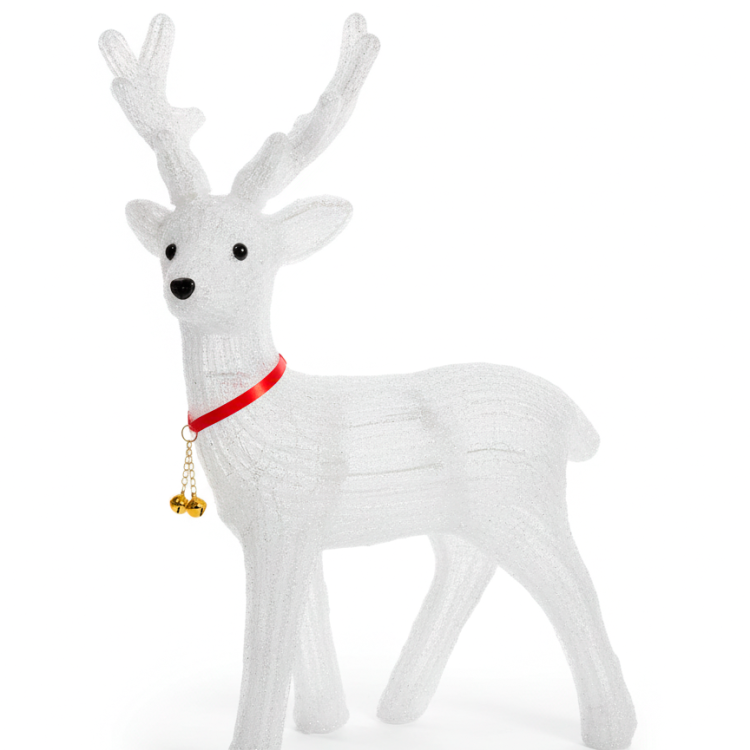 Олень світлодіодний 80 LED. матеріал акрил; 60 см.арт. AG3504; ANGEL GIFTS