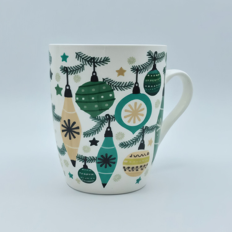 Чашка новорічна; матеріал: кераміка; арт. AG3526; ANGEL GIFTS