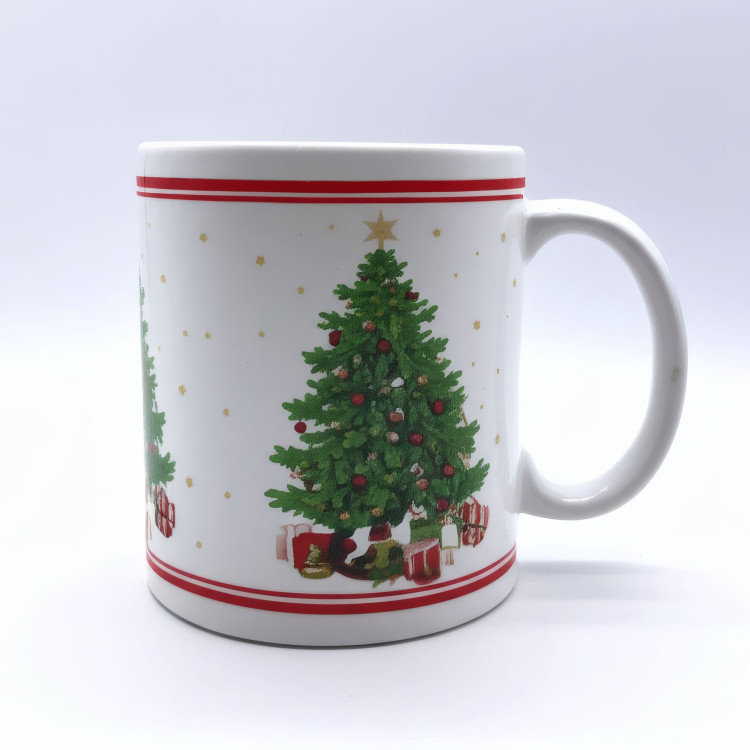 Чашка новорічна; матеріал: кераміка; арт. AG3536; ANGEL GIFTS - фото №1