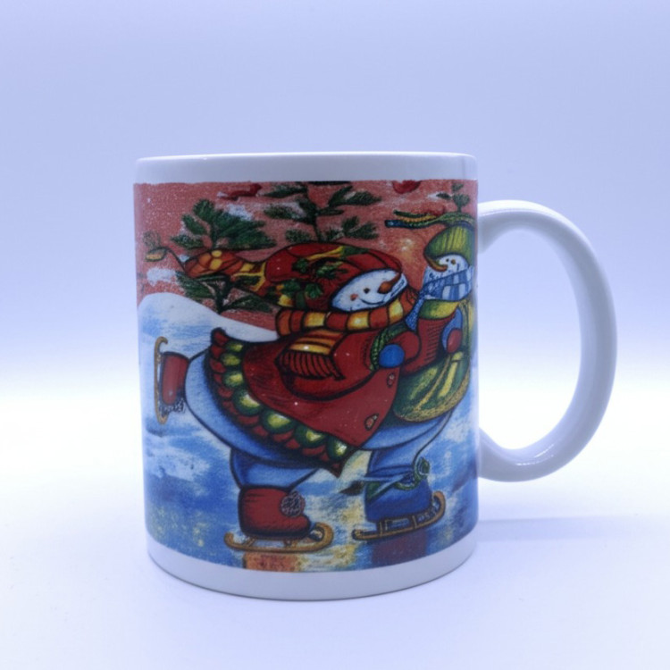 Чашка керамічна новорічна; арт. AG3541; ANGEL GIFTS - фото №1