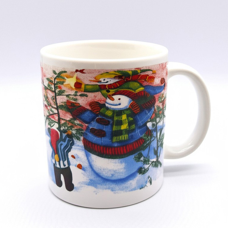 Чашка керамічна новорічна; арт. AG3542; ANGEL GIFTS - фото №1