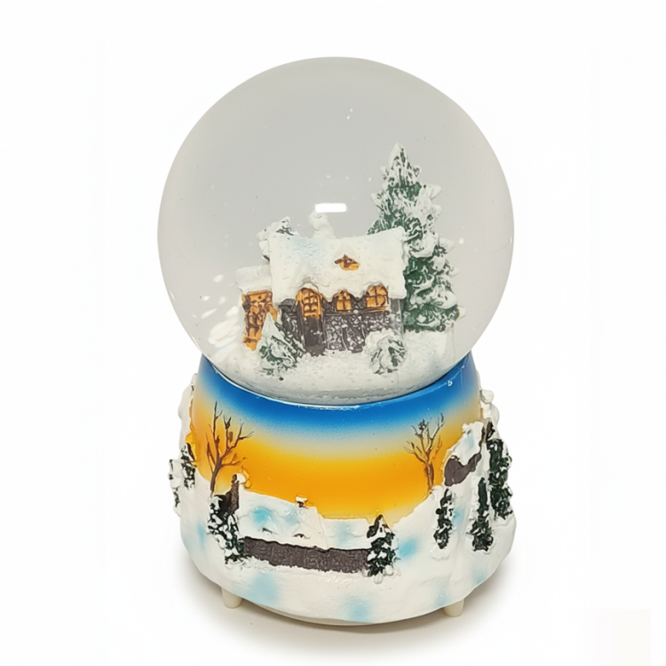 Скляна снігова куля арт. AG3546; ANGEL GIFTS - фото №1