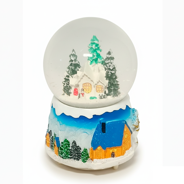 Скляна снігова куля арт. AG3547; ANGEL GIFTS