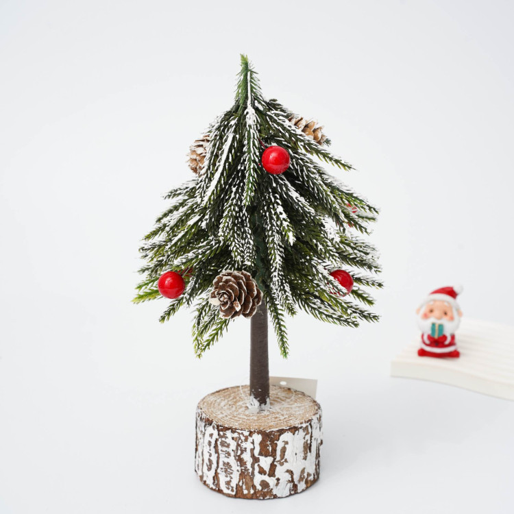 Декор новорічний ялинка 25 см.; арт. AG3649; ANGEL GIFTS - фото №1