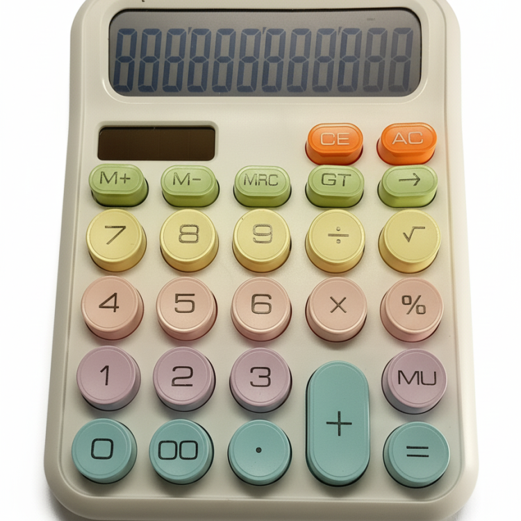 Калькулятор 12-розрядний; 160*120*30мм; арт. KL6142; KLERK