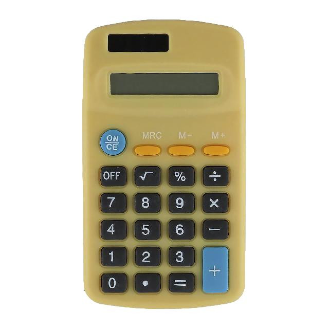 Калькулятор 8-розрядний; 113*65*18мм; кольор.; арт. 402; KLERK - фото №{$addimg_counter}