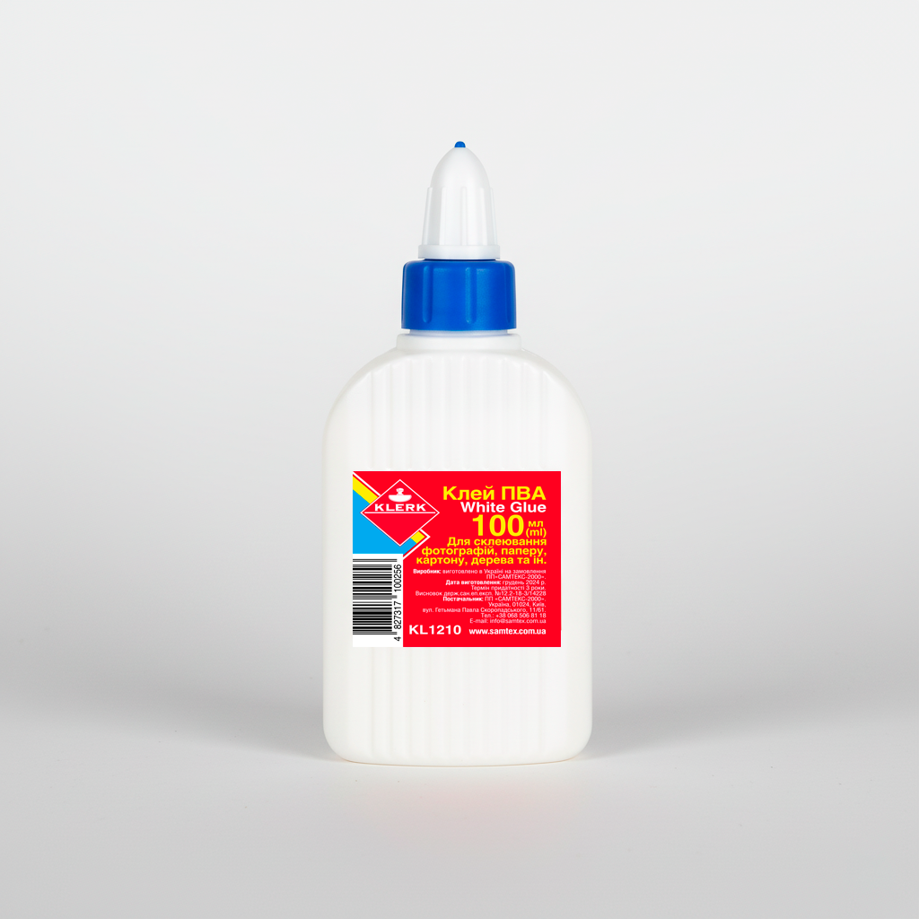 Клей ПВА; 100мл; арт. KL1210; KLERK