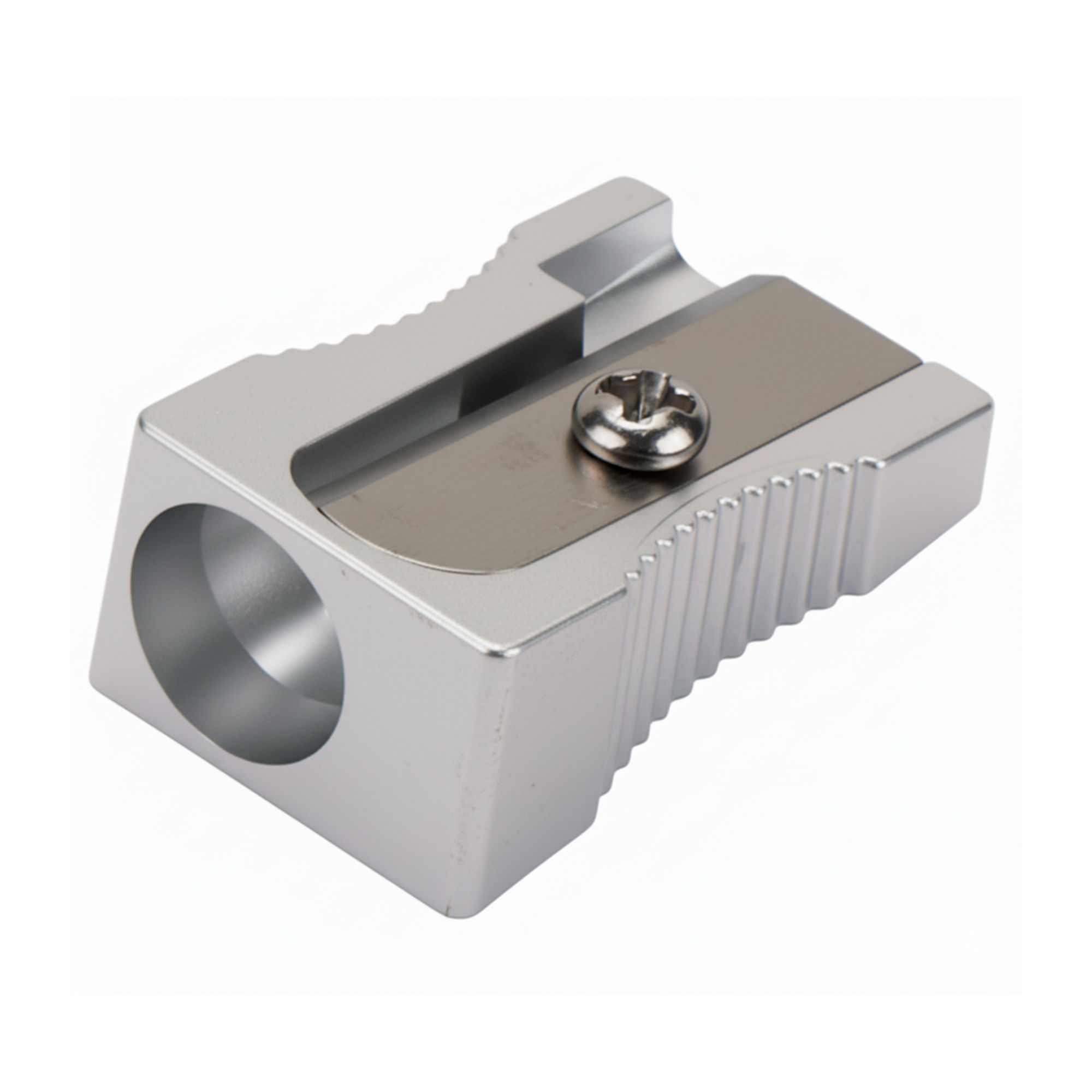 Точилка метал.; кол. срібл.; клінопод.; арт. KL1104; KLERK