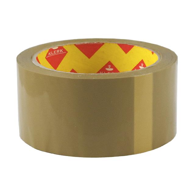 Стрічка клейка пакув.; 48мм*100ярд.; кол. корич.; 40мкм; арт. 12750; KLERK