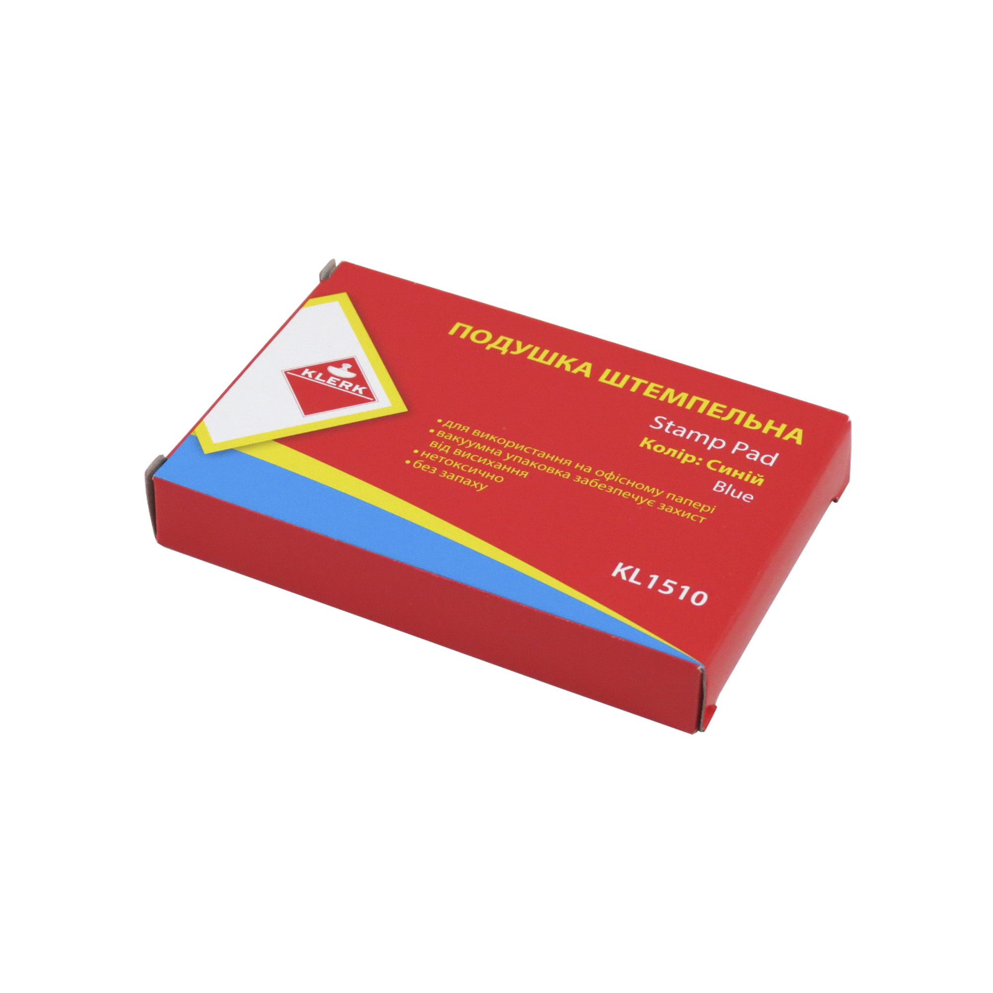 Подушка штепмельна; 105*65мм.; синя; арт. KL1510 (LH181); KLERK