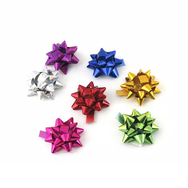 Банти для подар.; (100 шт у наб.); 4см; кол.асорті; арт. AG1130; ANGEL GIFTS