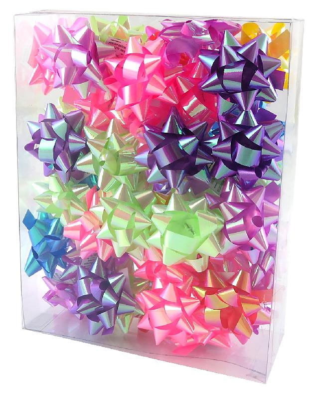 Банти для подар.; (50 шт у наб.); 5.5см; кол.асорті; арт. AG1132; ANGEL GIFTS