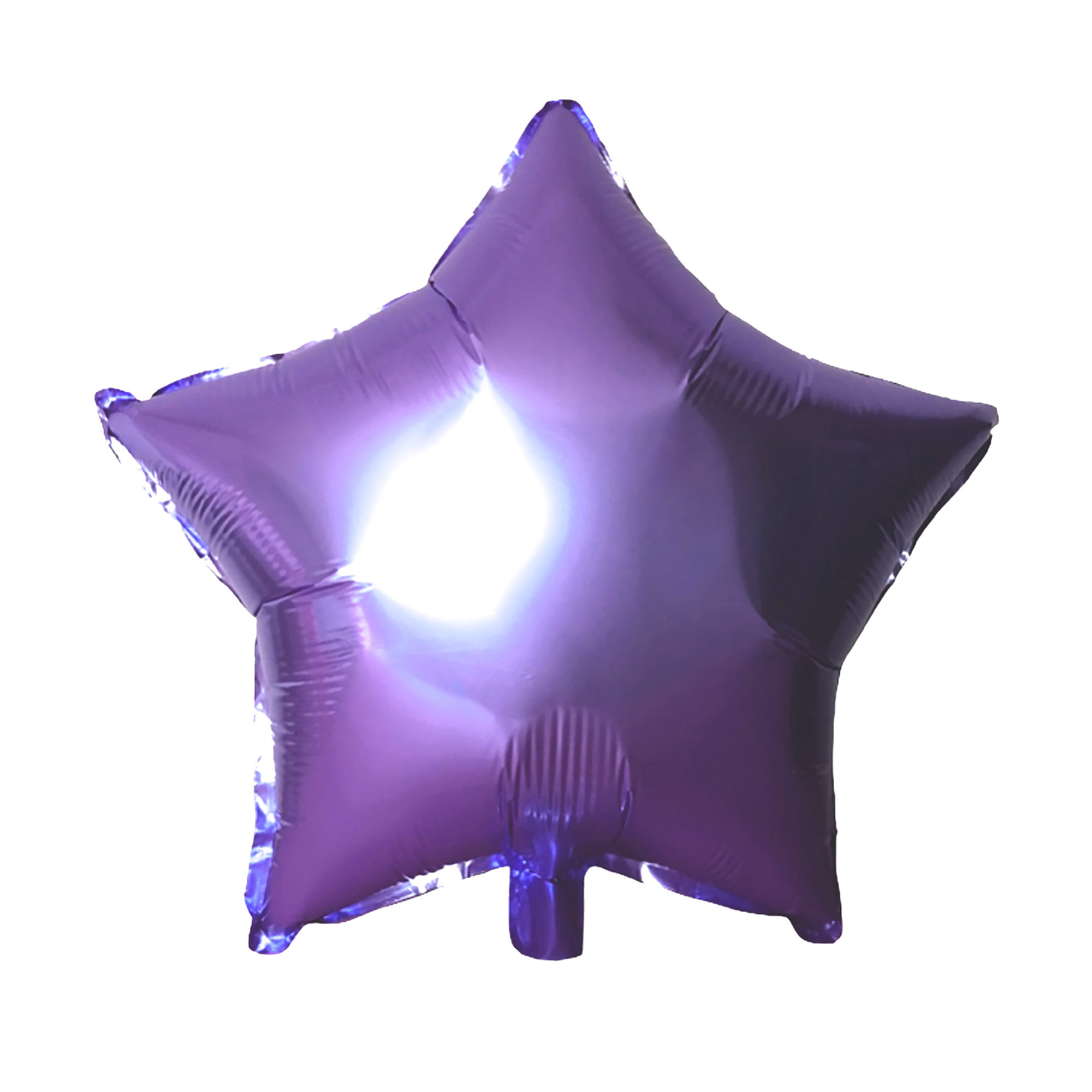 Кулька повітряна "Зірка"; d=18"; фольга; 8 кольорів асорті; арт. 0165; ANGEL GIFTS