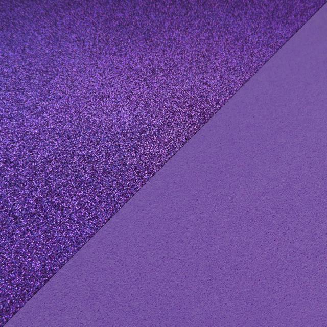 Фоаміран для творчості: А4;  10 арк;  з глітером, колір темно-бузковий; арт. AG-25435; ANGEL GIFTS