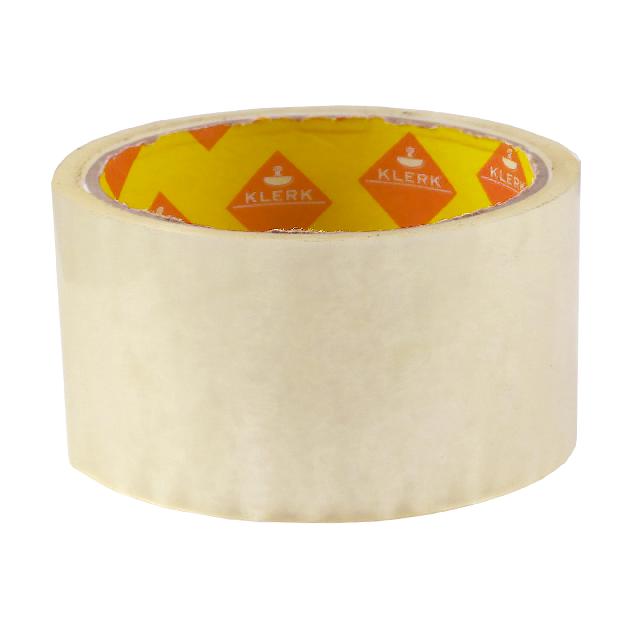 Стрічка клейка пакув.; 48мм*50ярд.; прозор.; 40мкм; арт. 491890; KLERK