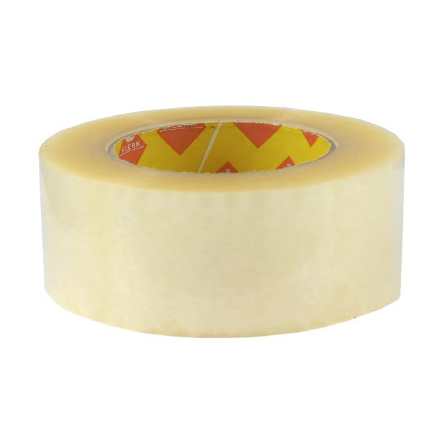 Стрічка клейка пакув.; 48мм*300ярд.; прозор.; 40мкм; арт. 491889; KLERK