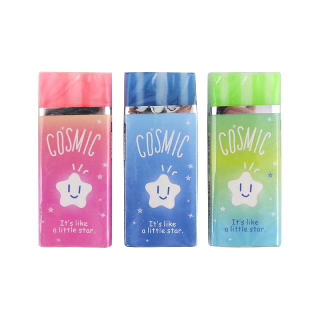 Гумка; "Cosmic"; асорті 3 кол.; PVC; арт. 3262; VGR