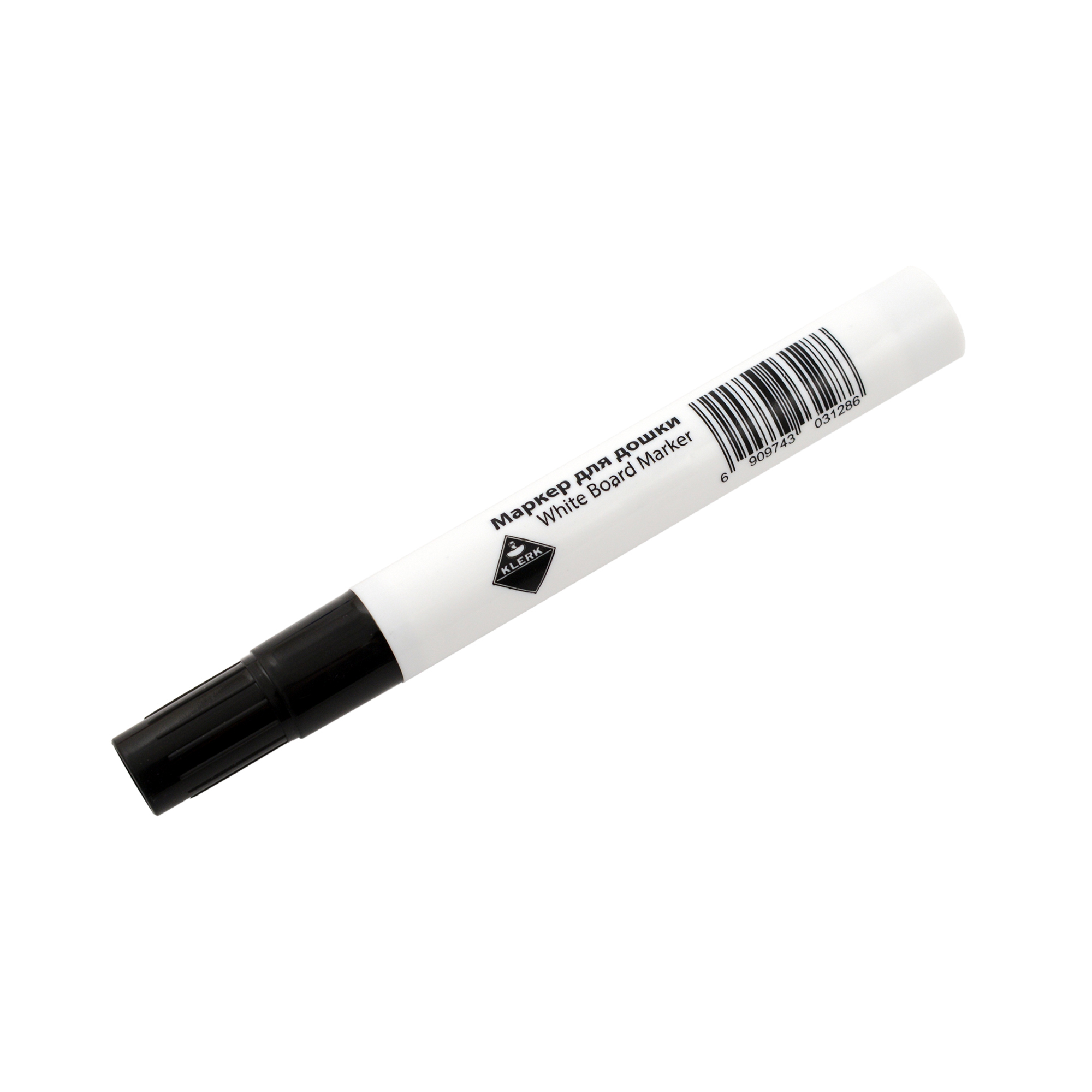 Маркер для дошки; кол. чор.; товщ.лінії 3мм; арт. KL0721; KLERK