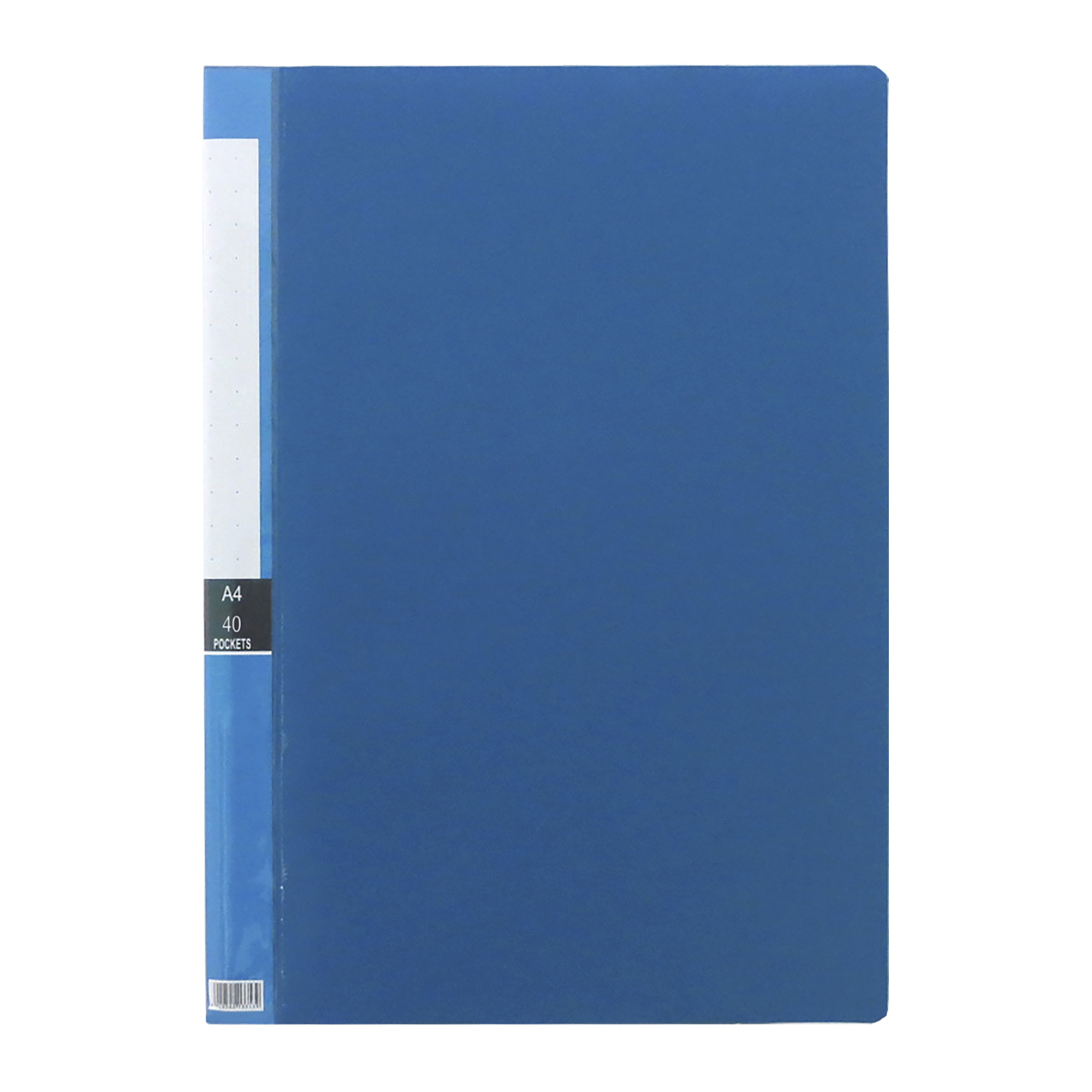 Папка на 40 файлів; А4; 550мкм; кол. асорті; арт. AB40AK; KLERK