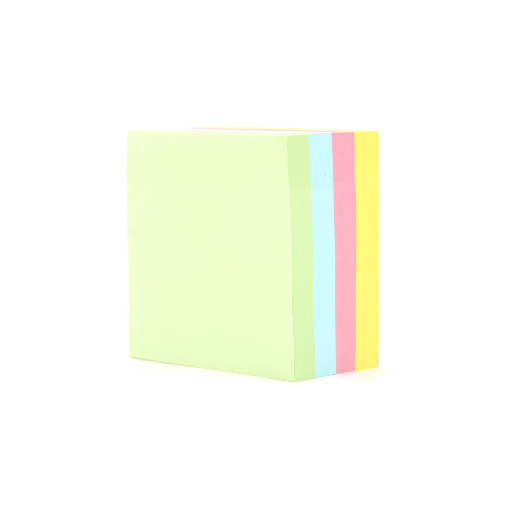 Папір клейкий різнокол.; 76*76мм; "Зебра"; 400арк.; колір паст. асорті; арт. KL21504; KLERK