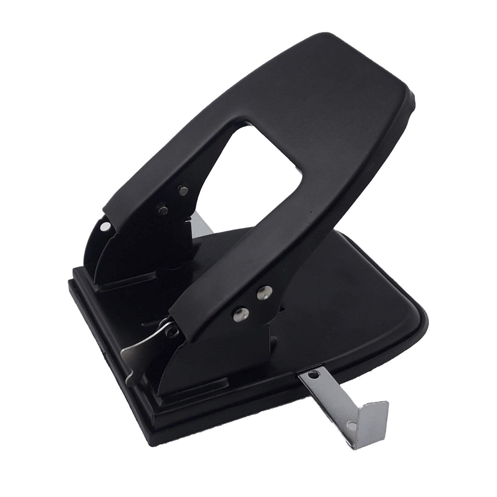 Діркопробивач метал.; 150*110*125мм.  (на 2 отв.); на 35арк.; формат. лінійка.; кол. чорн.; арт. KL2254; KLERK