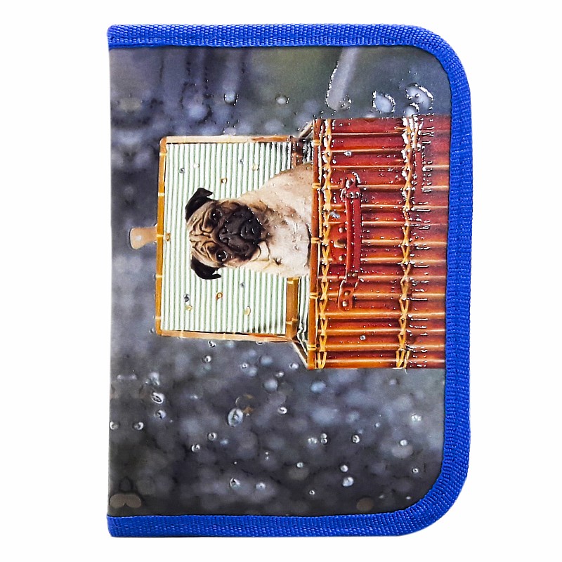 Пенал без напов. на молнії; 20*13*3 см., "Собака" арт. VR23017 VGR