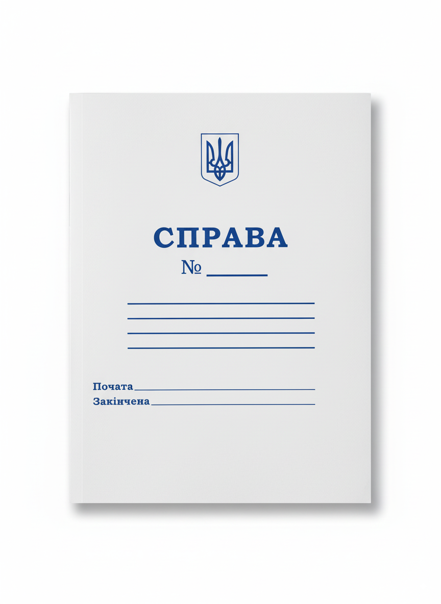 Папка-швидкозшивач картонна; А4; арт. KL0022; KLERK